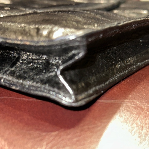 Vintage Little Black Eel Skin Bag - Picture 10 of 16